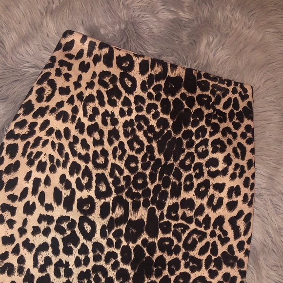 Venti6 | Vici Collection  Leopard Print Pencil Skirt SMALL - Picture 6 of 6